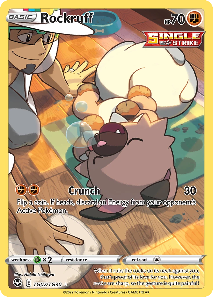 TG07 Rockruff – Silver Tempest
