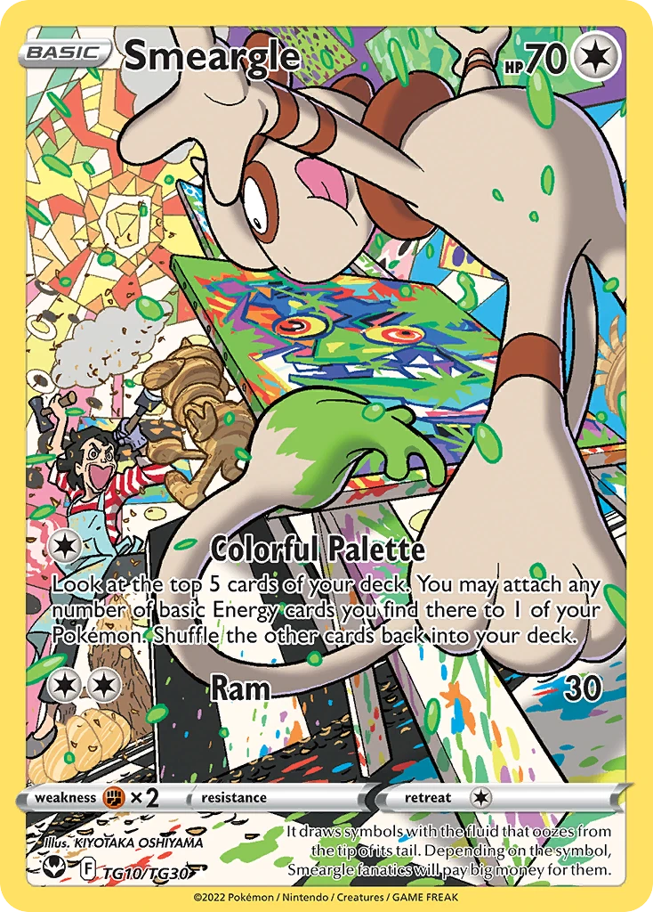 TG10 Smeargle – Silver Tempest