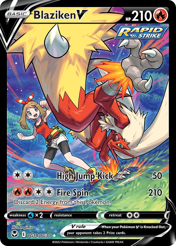 TG14 Blaziken V – Silver Tempest