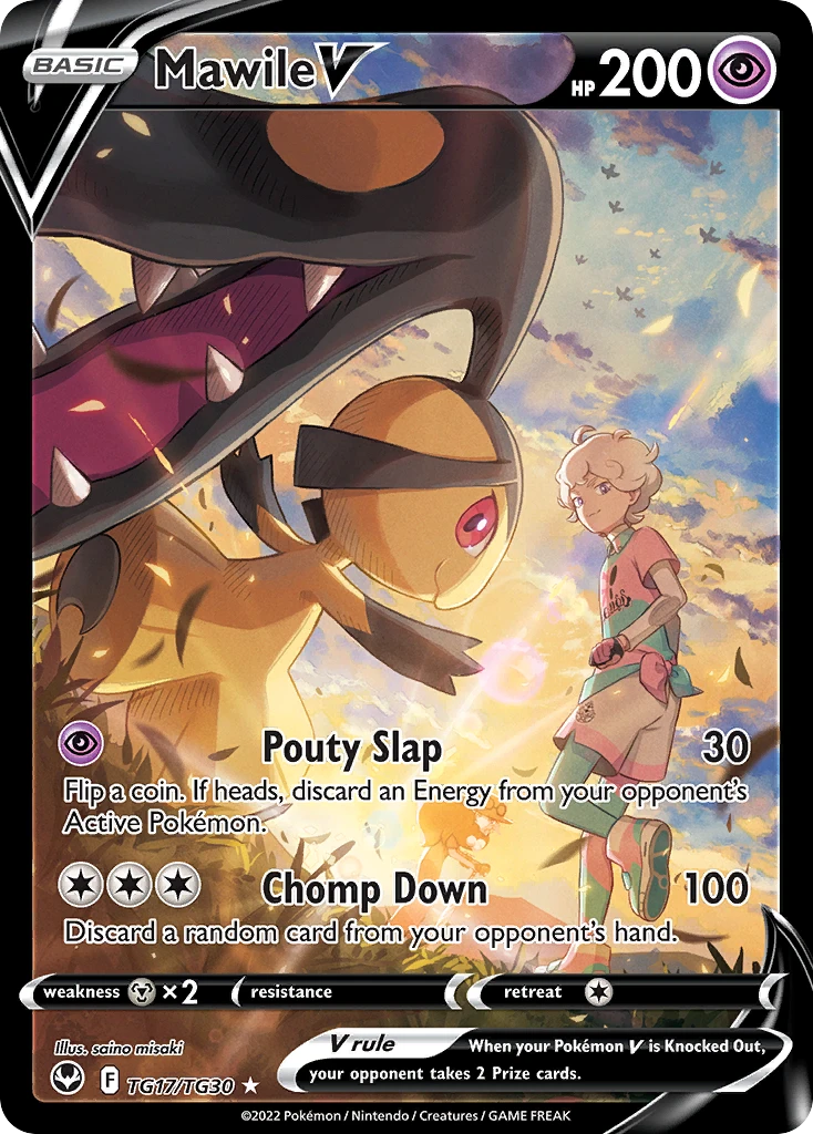 TG17 Mawile V – Silver Tempest