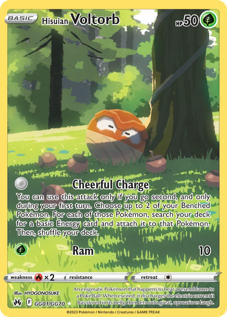 GG01 Hisuian Voltorb – Crown Zenith