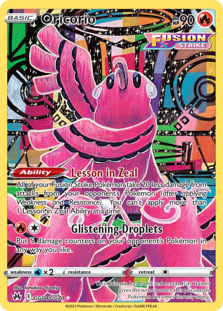 GG04 Oricorio – Crown Zenith