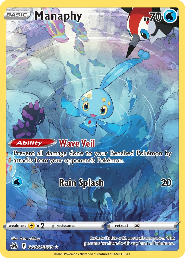 GG06 Manaphy – Crown Zenith