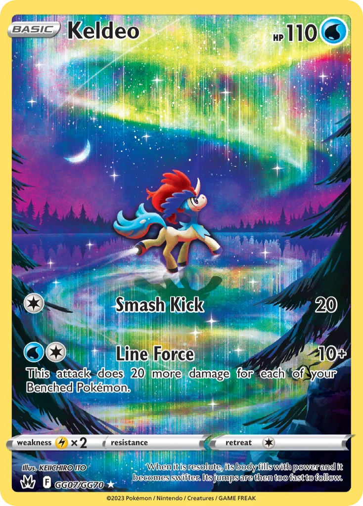 GG07 Keldeo – Crown Zenith