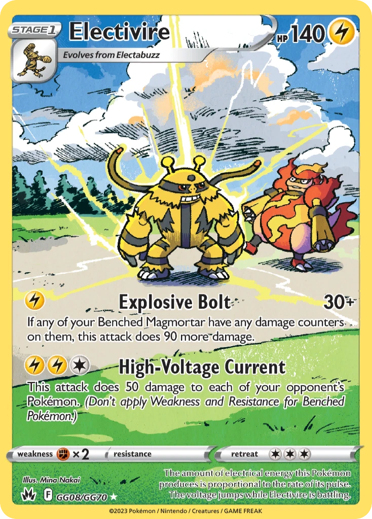 GG08 Electivire – Crown Zenith