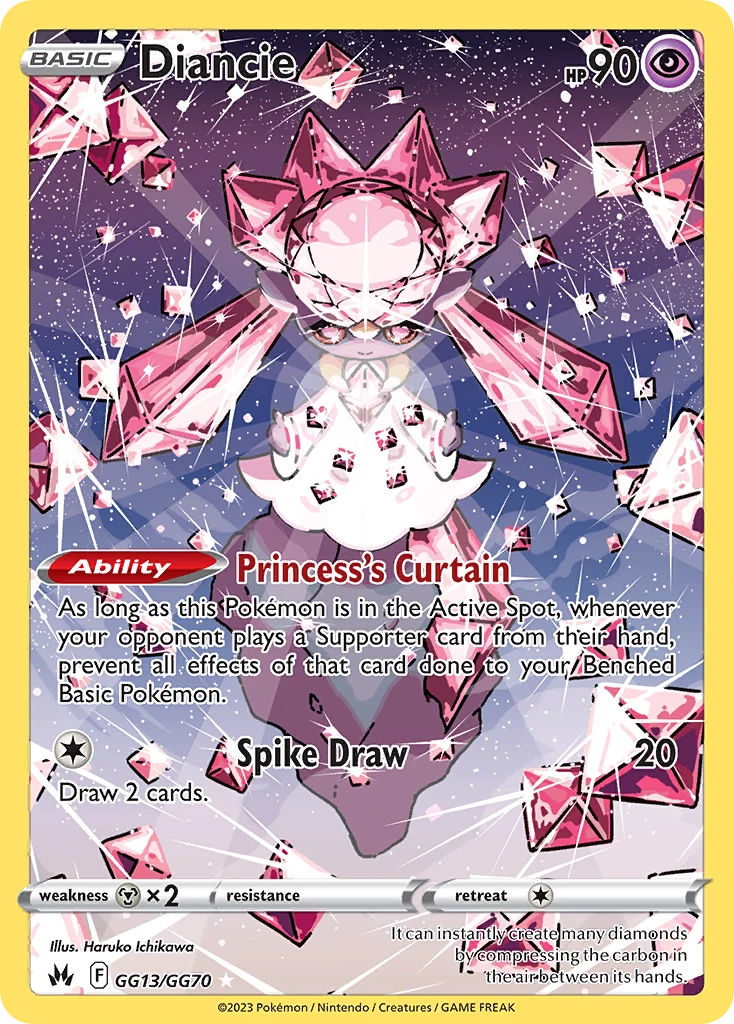 GG13 Diancie – Crown Zenith