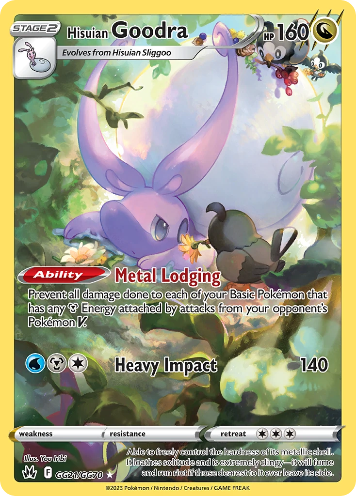 GG21 Hisuian Goodra – Crown Zenith