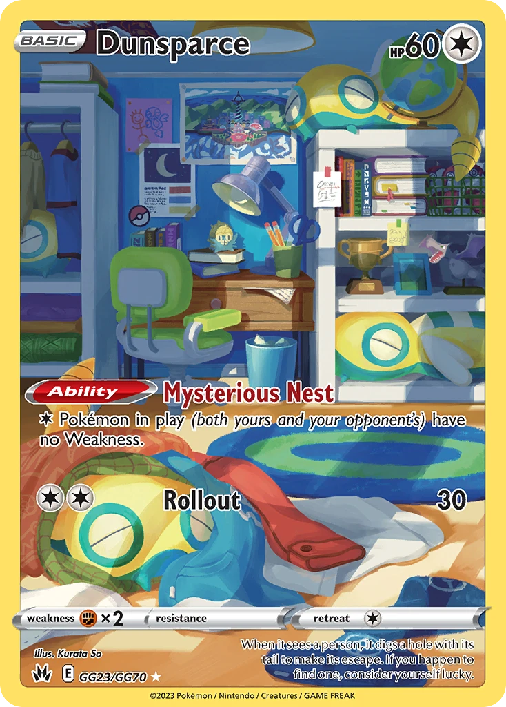 GG23 Dunsparce – Crown Zenith