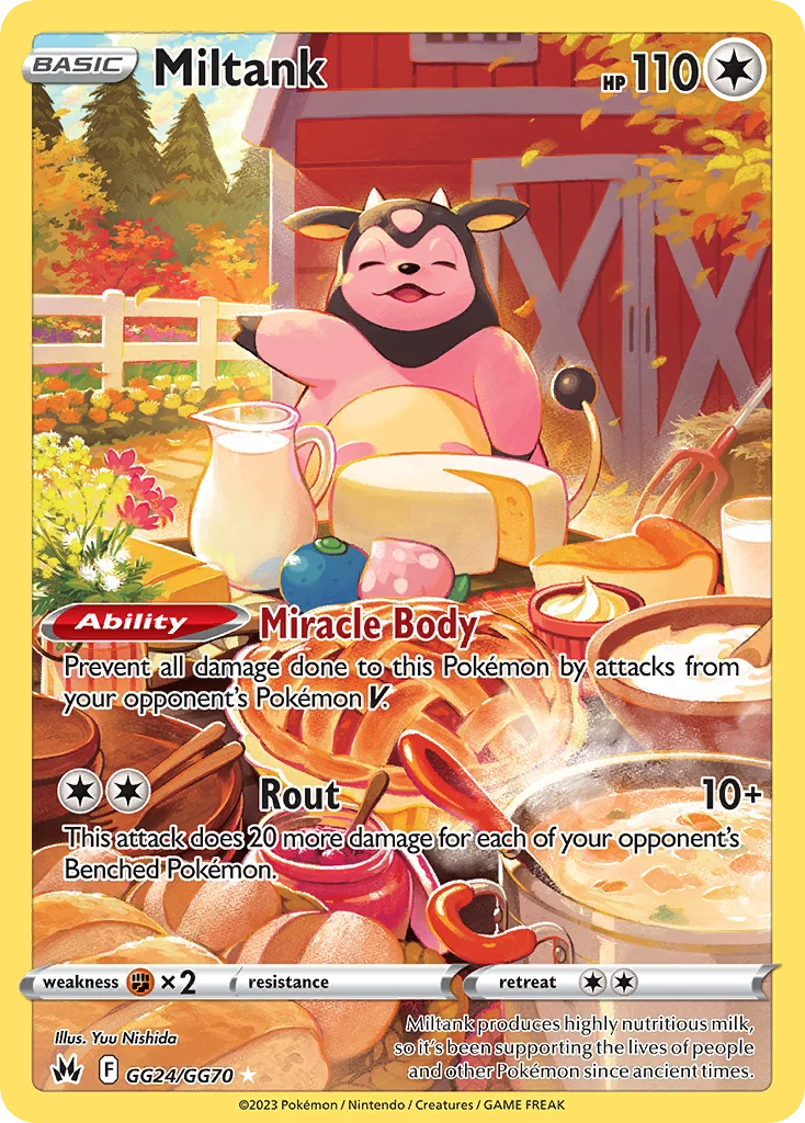 GG24 Miltank – Crown Zenith