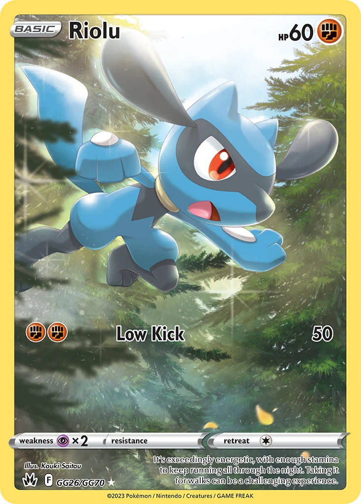 GG26 Riolu – Crown Zenith