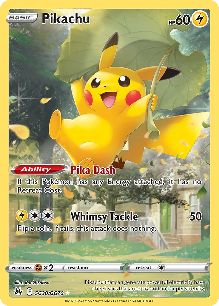 GG30 Pikachu – Crown Zenith
