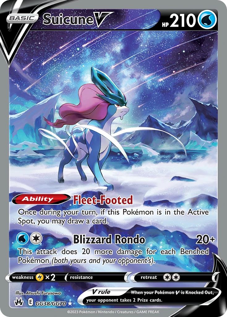 GG38 Suicune V – Crown Zenith