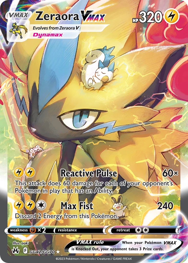 GG42 Zeraora VMAX – Crown Zenith