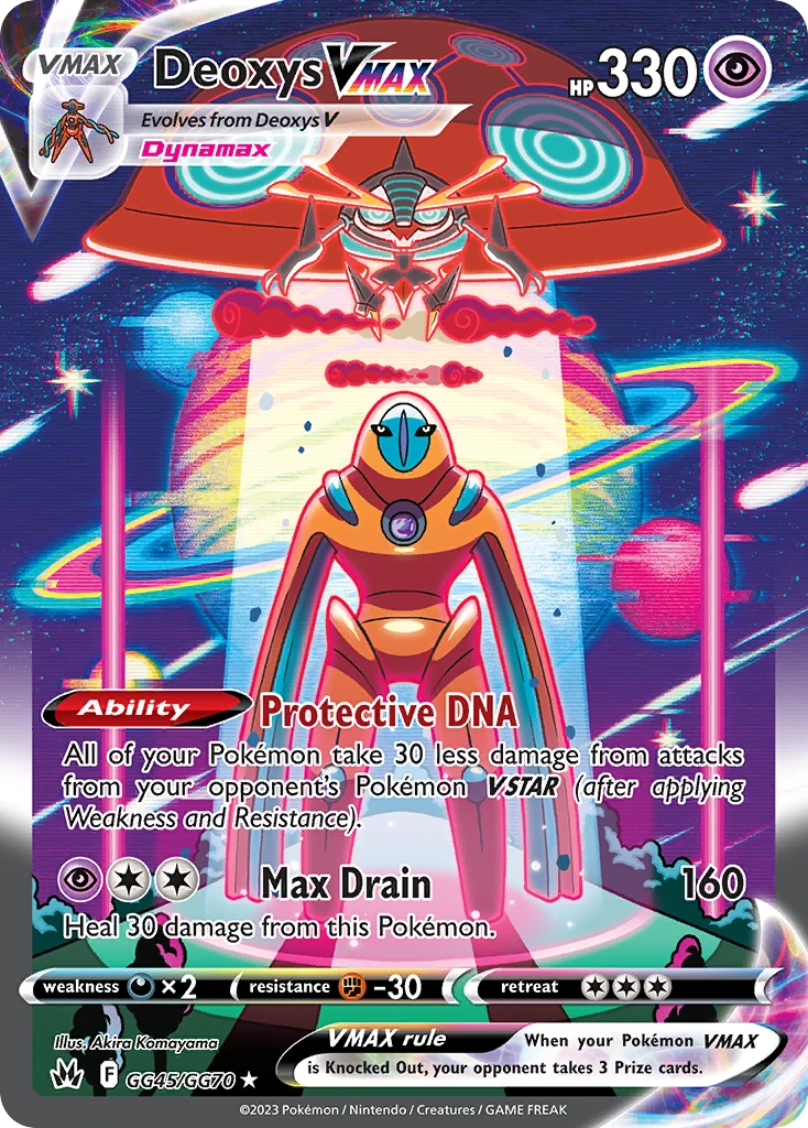 GG45 Deoxys VMAX – Crown Zenith