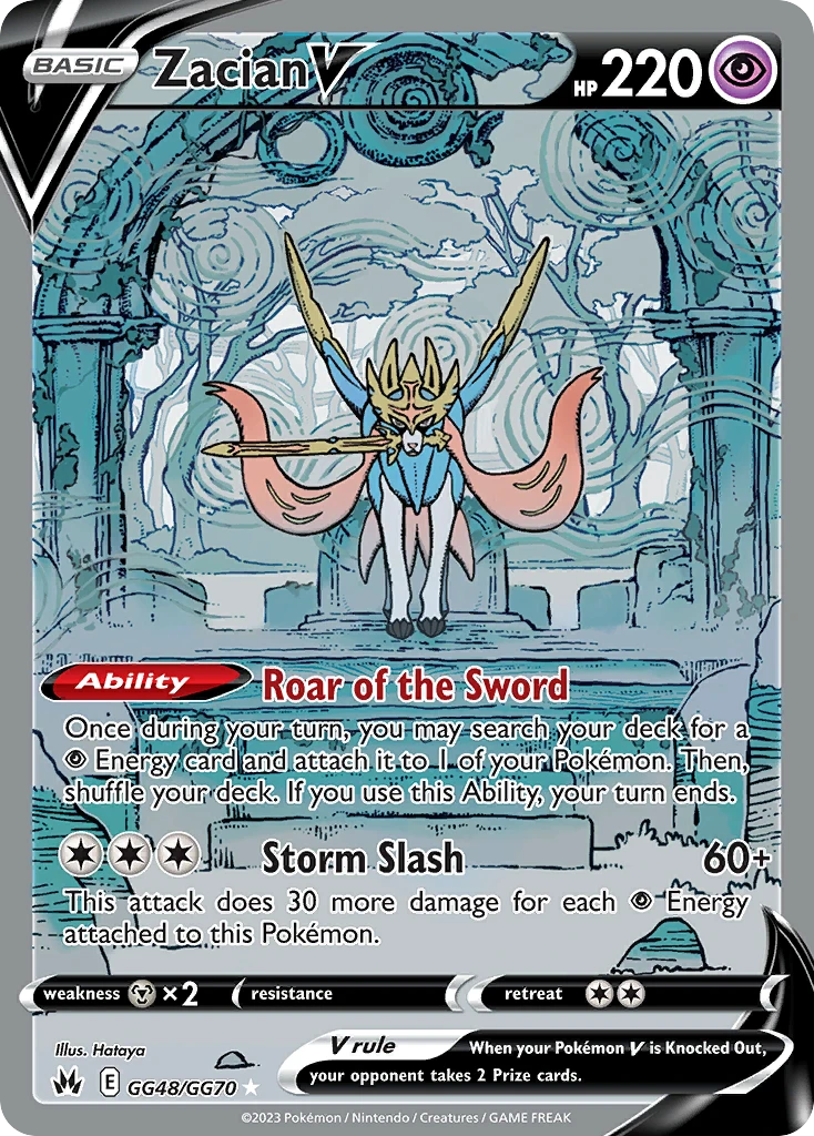 GG48 Zacian V – Crown Zenith