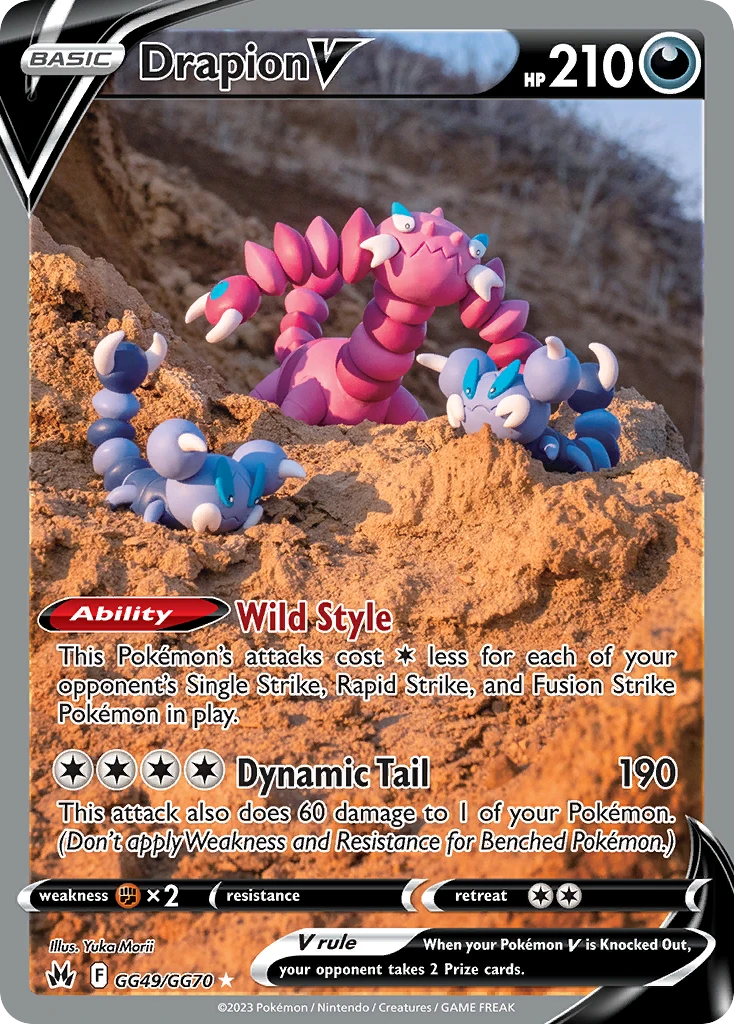 GG49 Drapion V – Crown Zenith