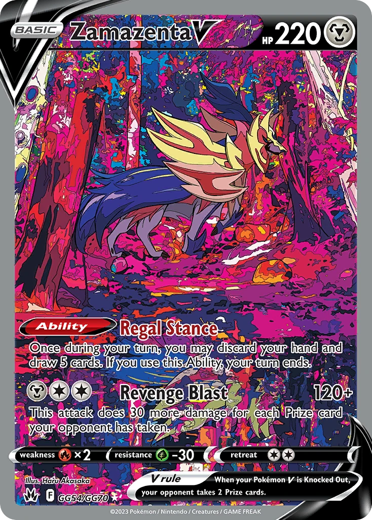 GG54 Zamazenta V – Crown Zenith