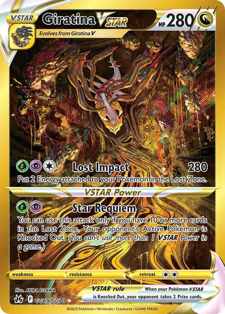 GG69 Giratina VSTAR – Crown Zenith