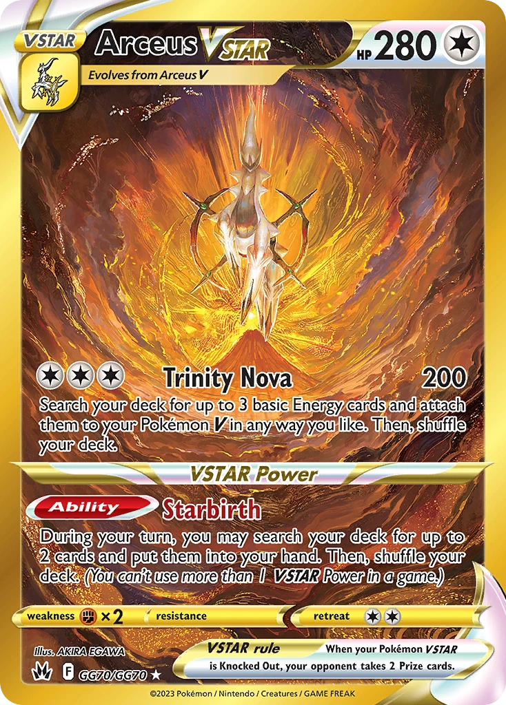 GG70 Arceus VSTAR – Crown Zenith