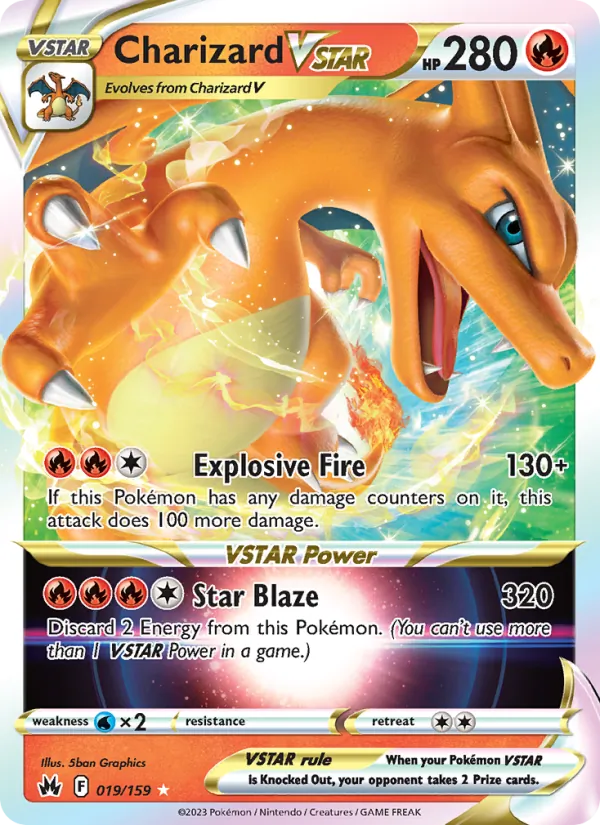 019 Charizard VSTAR – Crown Zenith