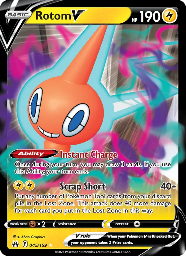 045 Rotom V – Crown Zenith