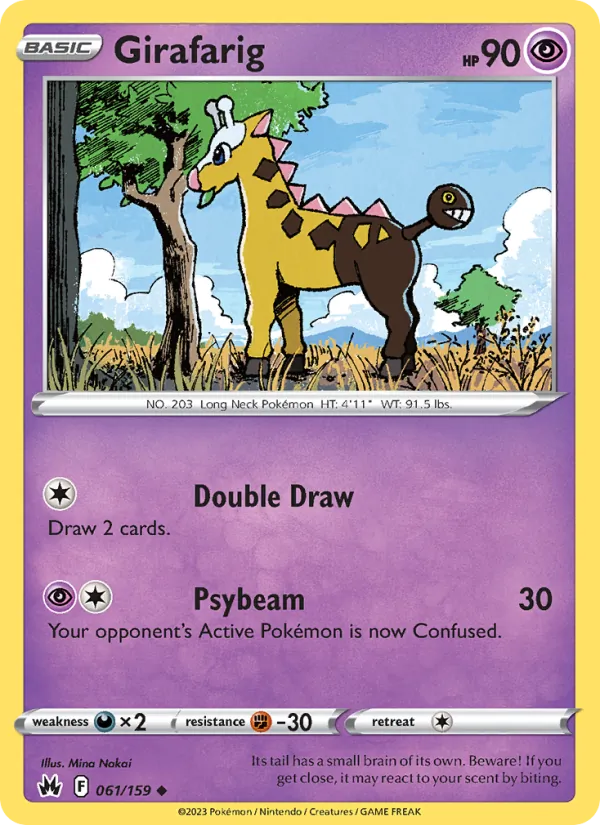 061 Girafarig – Crown Zenith