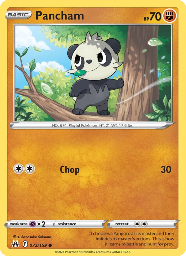 072 Pancham – Crown Zenith