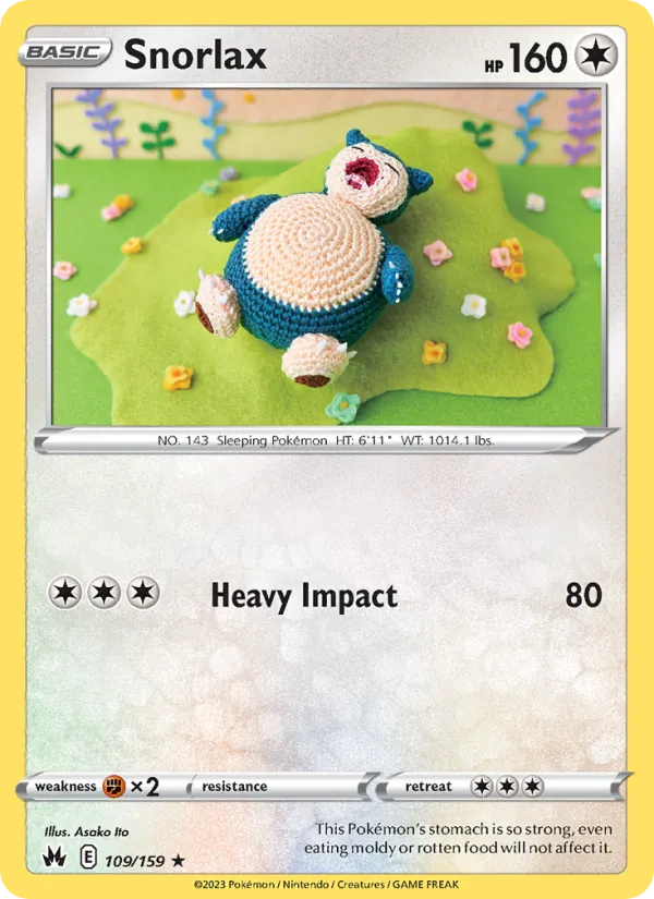 109 Snorlax – Crown Zenith