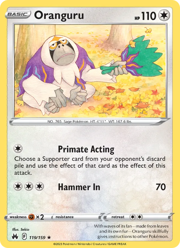 119 Oranguru – Crown Zenith