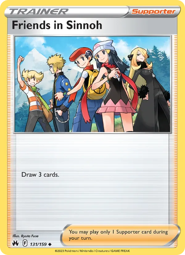 131 Friends in Sinnoh – Crown Zenith