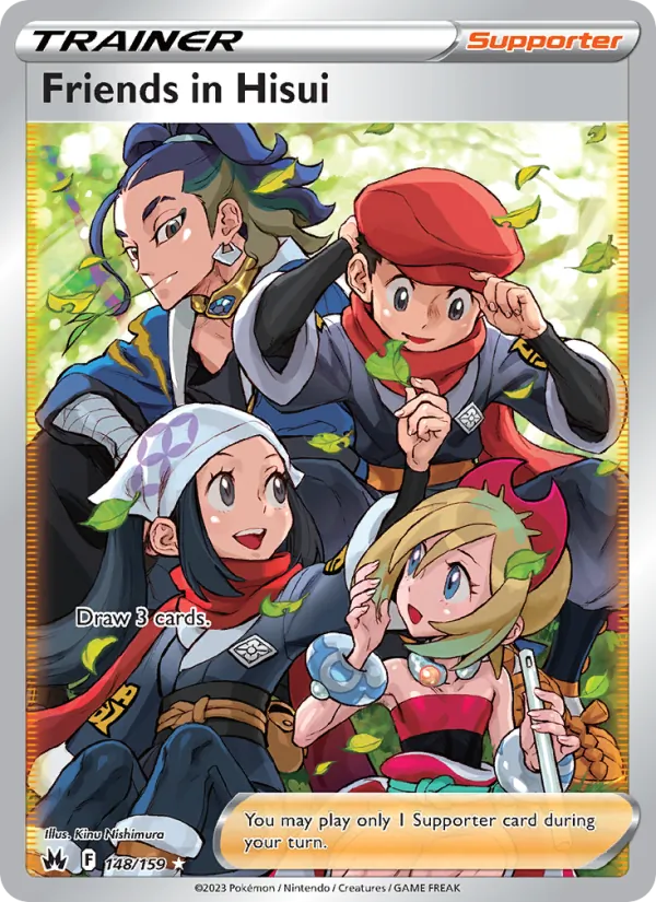 148 Friends in Hisui – Crown Zenith