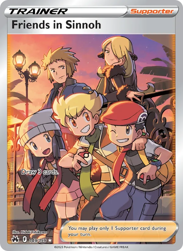 149 Friends in Sinnoh – Crown Zenith