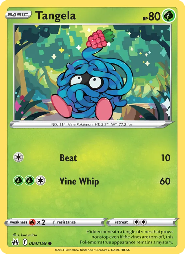004-RH Tangela – Crown Zenith