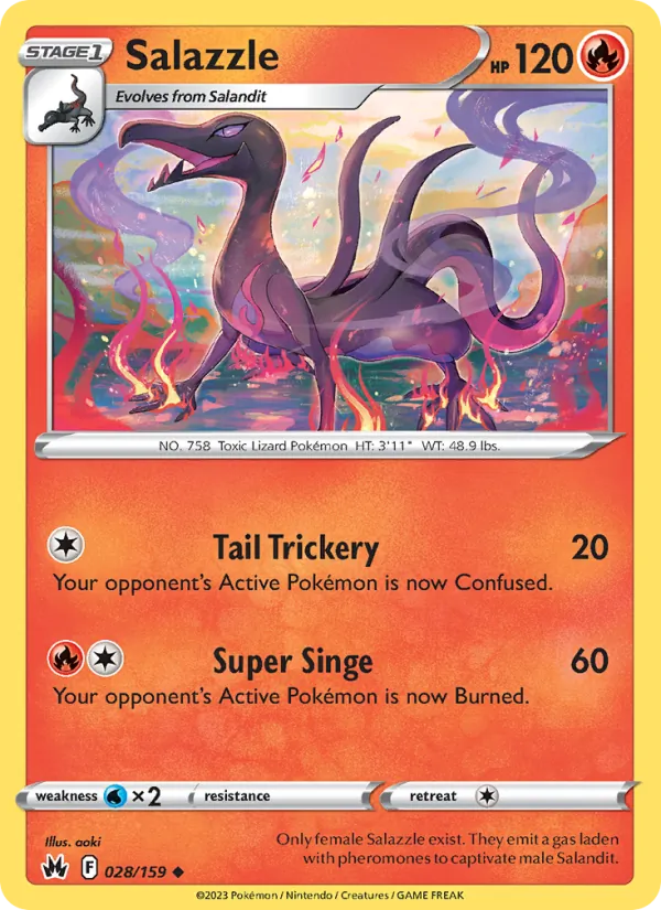 028-RH Salazzle – Crown Zenith