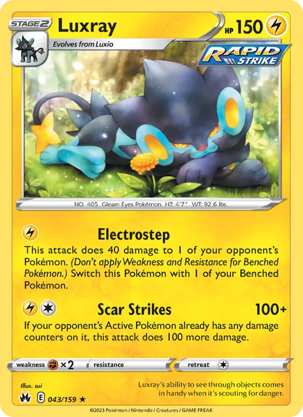 043-RH Luxray – Crown Zenith