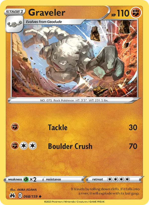 068-RH Graveler – Crown Zenith