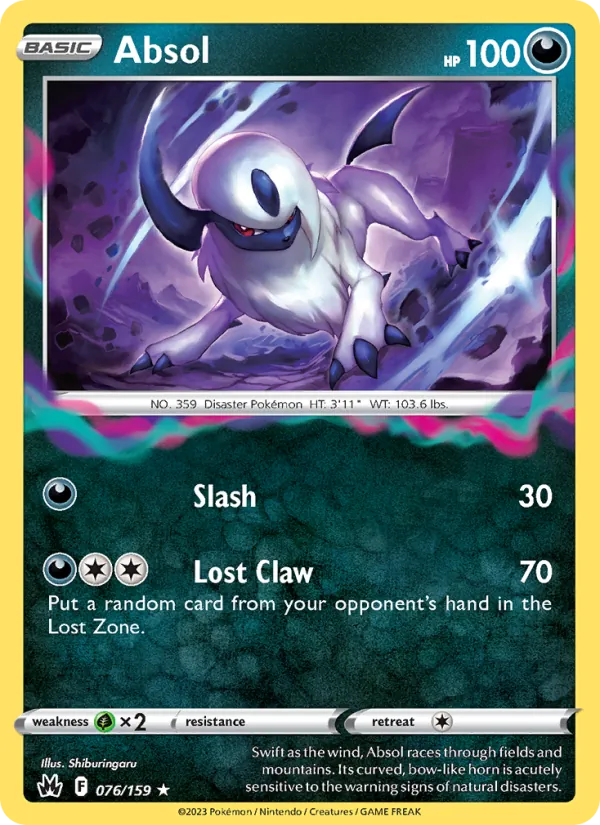 076-RH Absol – Crown Zenith