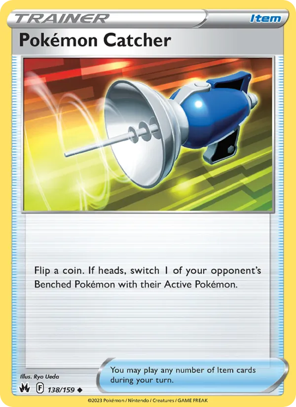 138-RH Pokémon Catcher – Crown Zenith