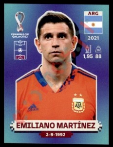ARG3 Emiliano Martínez – FIFA World Cup Qatar 2022 Panini