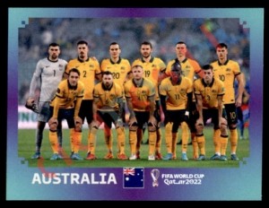 AUS1 Team Shot – FIFA World Cup Qatar 2022 Panini