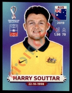 AUS10 Harry Souttar – FIFA World Cup Qatar 2022 Panini