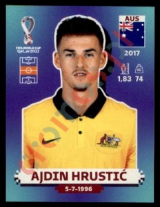 AUS11 Ajdin Hrustić – FIFA World Cup Qatar 2022 Panini