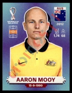 AUS15 Aaron Mooy – FIFA World Cup Qatar 2022 Panini