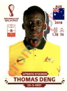 AUS7x Thomas Deng – FIFA World Cup Qatar 2022 Panini
