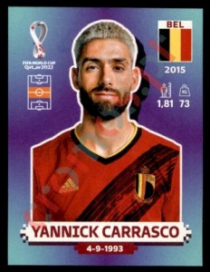 BEL10 Yannick Carrasco – FIFA World Cup Qatar 2022 Panini