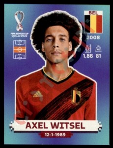 BEL16 Axel Witsel – FIFA World Cup Qatar 2022 Panini