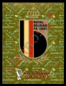 BEL2 Team Logo – FIFA World Cup Qatar 2022 Panini