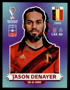 BEL7 Jason Denayer – FIFA World Cup Qatar 2022 Panini