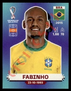 BRA12 Fabinho – FIFA World Cup Qatar 2022 Panini