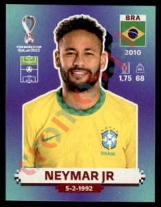 BRA17 Neymar Jr – FIFA World Cup Qatar 2022 Panini